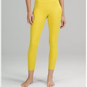 lululemon align hr crop 23” soleil